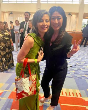 Tamlyn Tomita Instagram - Here to emcee @apaics_org’s 30th anniversary gala and get to see @thetamlyntomita again! 😍😍