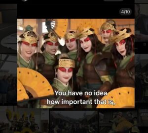 Tamlyn Tomita Instagram - 🪨🌊🔥💨
🪭🪭🪭🪭🪭🪭🪭
🙏🏼Repost from @darlenepineda_ and her FAN-tastic sisterhood of #KyoshiWarriors and the band of brothers who comprised the AMAZING stunt teams that made us all believe we could fight and fly with fierce ferocity for @avatarnetflix !

So very many thanks and bows of gratitude to this incredible band of Woman Warriors who kicked Fire Nation-ass! 🙏🏼🙏🏼🙏🏼