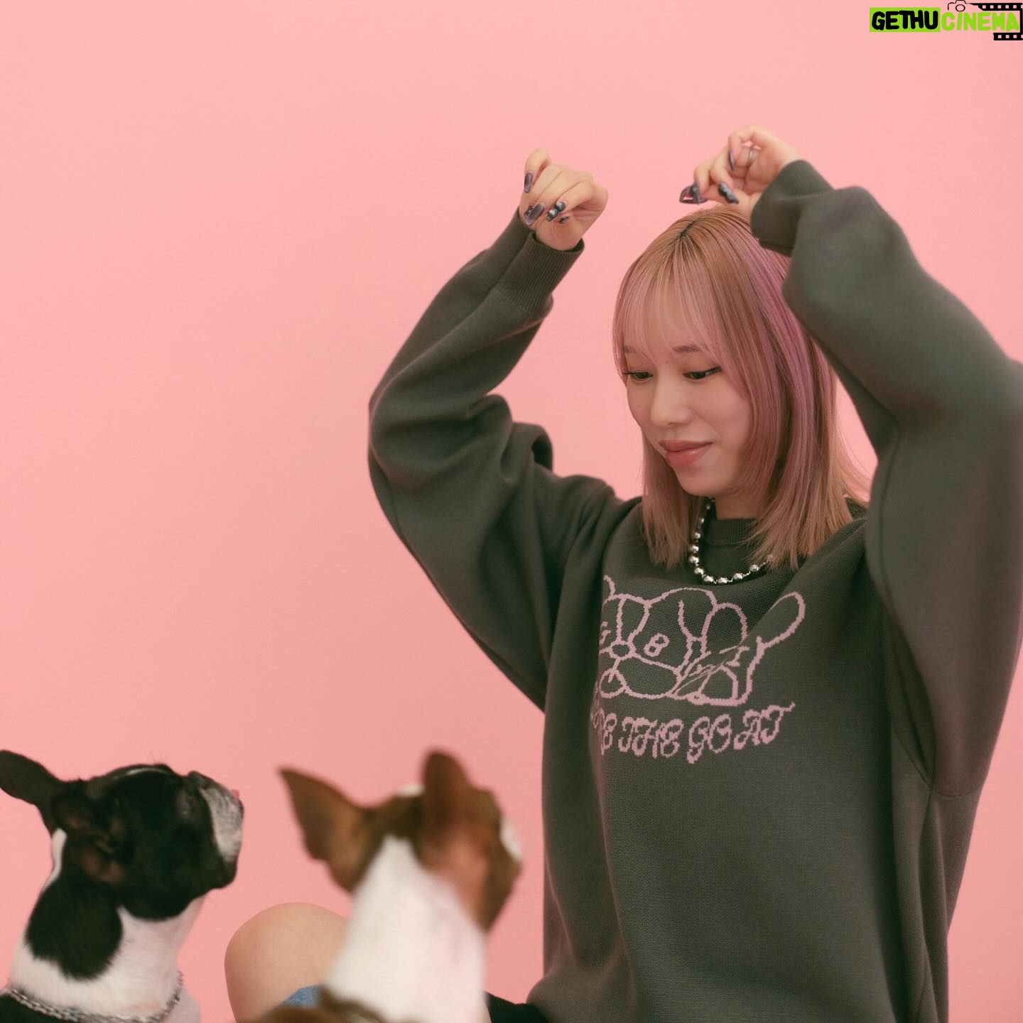 Tanakaga Instagram - ふたりとも撮影の時ちゃんとモデルしてて可愛い笑 Forever21とのコラボ商品予約開始してますので是非🫶🏻
