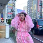 Tanakaga Instagram - 一目惚れピンクちゃん♡♡ 最後強風吹いてきて怒ってる笑