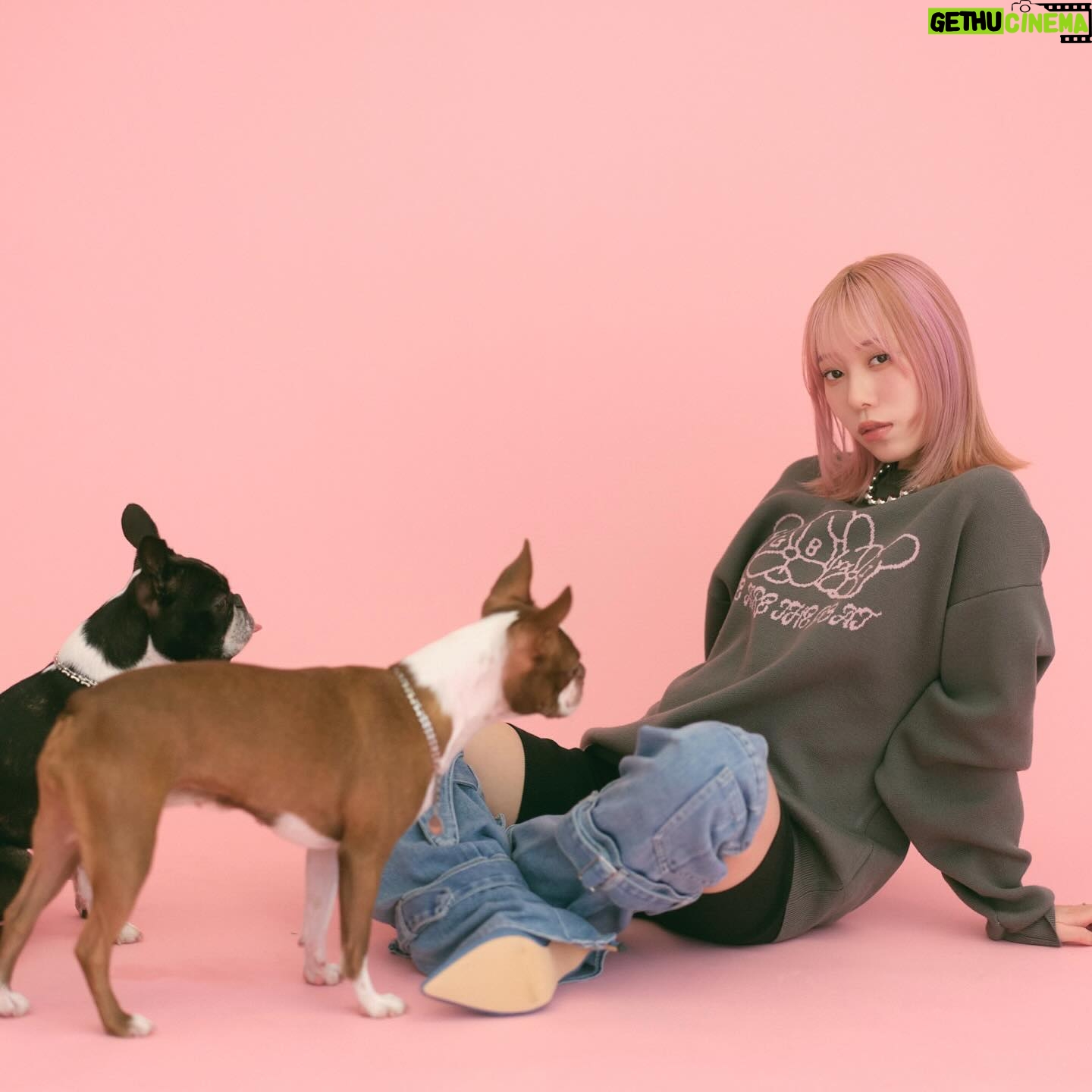 Tanakaga Instagram - ふたりとも撮影の時ちゃんとモデルしてて可愛い笑 Forever21とのコラボ商品予約開始してますので是非🫶🏻
