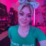 Tanea Brooks Instagram - Damn right I’m drunk in my 15 year old St. Paddy’s Day shirt 😉. #aboutlastnight #rebel