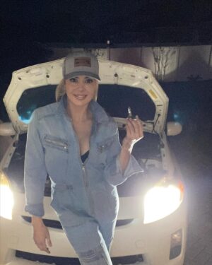 Tanea Brooks Instagram - Thanks to all who tuned in to take a peek at my headlights on my IG Live 😉 and thanks to all who helped.  We finished!  What project should we do next together?  #rebel #diy #headlights #led #car  #fixie  #fantasy #bright  #shinebright