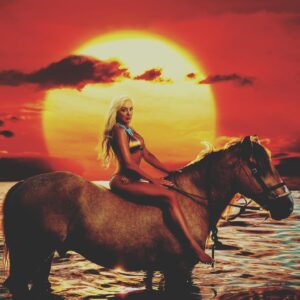 Tanea Brooks Instagram - I could say a lot about so little of 2023, but I’ll just ride into the sunset like a true cowgirl and see ya in a bigger better 2024.  Lots love to you, 💋 Rebel  #2024