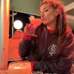 Tania Raymonde Instagram - the only time in Melbourne that we DIDN’T order a Negroni Sbagliato with Prosecco in it.