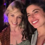 Tania Raymonde Instagram – forgot to post from some weeks ago with the cray cray adorbz @ericarhodes