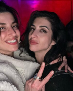 Tania Raymonde Instagram - windy beach days trailer selfies bloody Marys with friends and other nice moments recently~~