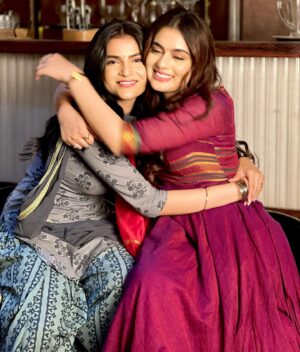 Tanisha Mehta Instagram - I remember our first day & first scene where we were creating something magical together, our bond.

Kulkarni Sisters ✨