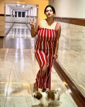 Tanisha Kuppanda Instagram - Aww 🥰 This beautiful place to hangout with family friends #gardenasiaresort 😃 good place good food and pet friendly with indoor games and pool 🥰🥰 good time spent with my family 😍😍 do check @thegardenasiaresort ❤️if ur planning for vaccayyy 😄😄