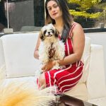 Tanisha Kuppanda Instagram - Aww 🥰 This beautiful place to hangout with family friends #gardenasiaresort 😃 good place good food and pet friendly with indoor games and pool 🥰🥰 good time spent with my family 😍😍 do check @thegardenasiaresort ❤️if ur planning for vaccayyy 😄😄