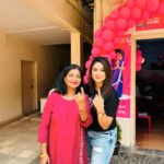 Tanisha Kuppanda Instagram – Naav odidd school Alle mattomme 🙏 vote hakodu Andre nam adrusta 🙏 nanna jawabdaari ✔️
