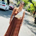 Tanisha Kuppanda Instagram – Love deeply, live simply 🫠 

Outfit : @tieknot_fashions 
MUA : @tanishakuppanda