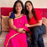 Tanisha Kuppanda Instagram - Amma Amma I love you 🥰 😘 janma poorti ide helta irtini ❤️ I really love you Amma @leelakuppanda 😘 thank you for always being there 🤗 happy Mother’s Day my Leelu 😘😘😘😘