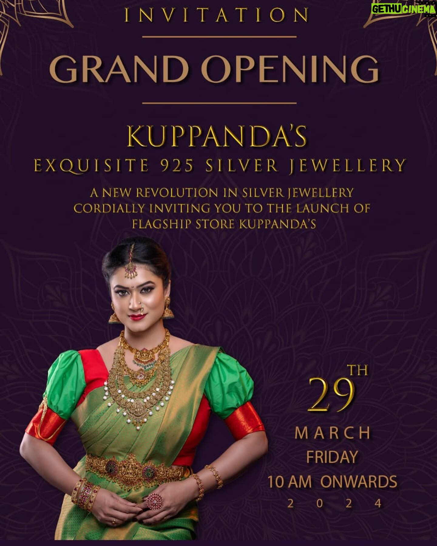 Tanisha Kuppanda Instagram - Happy to announce the launch of @kuppandasjewellery ❤️ #kuppandasjewelry #exquisite925silverjewellery #tanisha #tanishakuppanda #jewellery #templejewellery #silveristhenewgold #silveristhenewplatinum