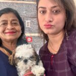 Tanisha Kuppanda Instagram - Amma Amma I love you 🥰 😘 janma poorti ide helta irtini ❤️ I really love you Amma @leelakuppanda 😘 thank you for always being there 🤗 happy Mother’s Day my Leelu 😘😘😘😘
