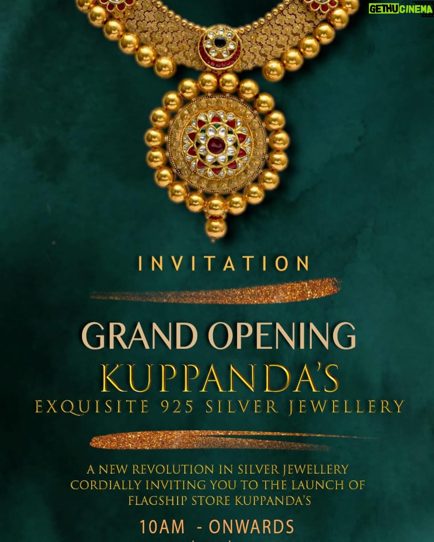 Tanisha Kuppanda Instagram - Happy to announce the launch of @kuppandasjewellery ❤️ #kuppandasjewelry #exquisite925silverjewellery #tanisha #tanishakuppanda #jewellery #templejewellery #silveristhenewgold #silveristhenewplatinum