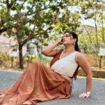 Tanisha Kuppanda Instagram - Love deeply, live simply 🫠 Outfit : @tieknot_fashions MUA : @tanishakuppanda