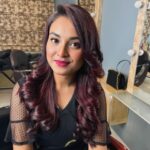 Tanjim Saiyara Totini Instagram - Thank you so much @makeoverfinesse and @farhanachaity_official apu for this beautiful hair color! I’m so in love with this hair color 😭❤️