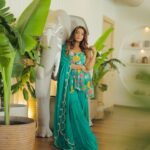 Tanvi Thakkar Instagram - Kinney Kinni 🎵🎵 Shot by @yash_bhatwal_photography Wearing @sshilpasamriya PR @viralmantra Makeup @falgunikapasi_mua Location @baliboo.official #tanvithakker #kinnikinni #punjabisuits