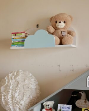 Tanvi Thakkar Instagram - Revamped my baby’s nursery with these cute furniture pieces from @tbs.studiogram 
Their simple yet vibrant pieces are a perfect fit in the room , matching the rest of the room almost seamlessly 👼🏻🥹

Products I opted for are the - 
Book Shelf- Big Hut
Rocking Chair
In the clouds shelf 

Let me know what u think :) 

#tbs #nurseryfurniture #nurserydecor #babynursery #babyboy #newmom #tbsstudiogram