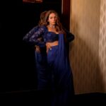 Tanvi Thakkar Instagram - Shine Bright Like A 💎 Wearing @aahava_couture Clicked by @yash_bhatwal_photography Location @sofitelmumbaibkc Makeup @falgunikapasi_mua #tanvithakker #cocktailsaree #sareelove #shinebrightlikeadiamond