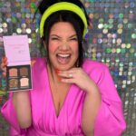 Tanya Hennessy Instagram – Buy my make up and you can smile with an uncomfortably large open mouth also! Limited stocks, once it goes it’s gone! How good does the blush look?? @pricelineau @mpcosmeticsau Dress by @mariamseddiq x @sheikeandco