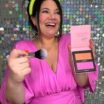 Tanya Hennessy Instagram – Buy my make up and you can smile with an uncomfortably large open mouth also! Limited stocks, once it goes it’s gone! How good does the blush look?? @pricelineau @mpcosmeticsau Dress by @mariamseddiq x @sheikeandco