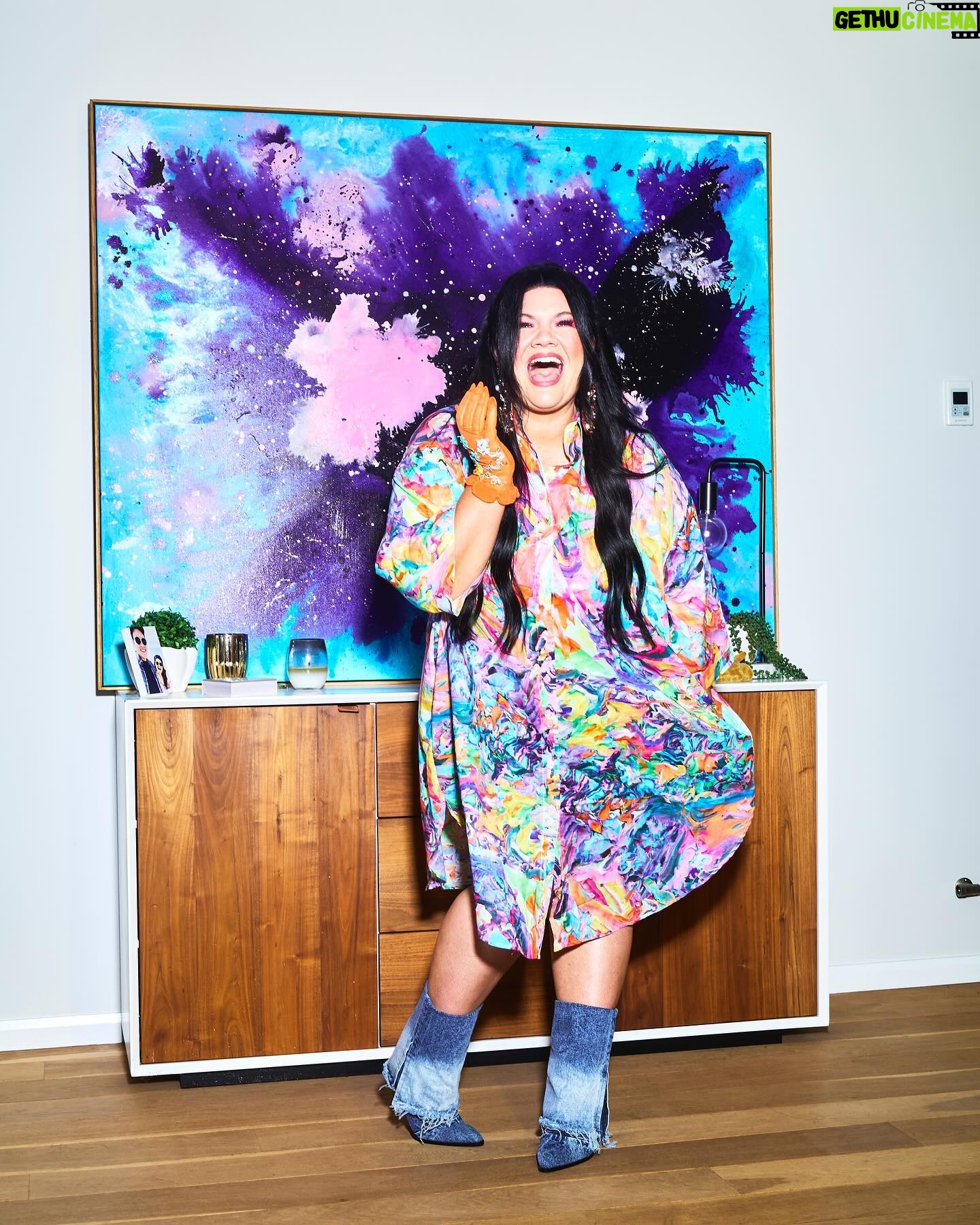 Tanya Hennessy Instagram - Did the guest edit for my faves at @romancewasborn and these photos are giving model. Obsessed. Clothes and styled obvs by @romancewasborn photos by @tanjabruckner make up by @mbrown_beauty hair by @suziepoole_ shoes @crocsaustralia @stevemaddenau @signalbrands @nikkicouppeejewelry