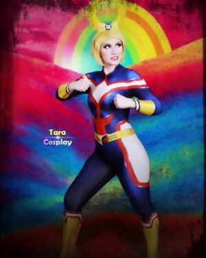 Tara-Nicole Azarian Instagram - 🌈 I AM HERE! 🌈
🏳️‍🌈 It's June and it's #PRIDEMONTH 🏳️‍🌈
●●●●
🏳️‍🌈 I am bisexual. Yes I am engaged 💍 to a man. As a Bisexual, I am attracted to both men & women.  Maxx is my soul mate. Choosing him as my life partner doesn't change who I am. 🏳️‍🌈
●●●●
➡️THIS MONTH'S THEME on my
🏳️‍🌈 MEMBERSHIP PLATFORMS 🏳️‍🌈
➡️ is GENDERBEND JUNE 🏳️‍🌈
●●●●
➡️ On days I do not take pain medication I use a wheelchair for mobility. ♿️
➡️ Pledges to my membership sites help pay for my medical bills. Join if you want to help! ♿🙏♿
●●●●
Photo: @maxx_warner 📸 
Edit: The Photo Owl🦉 
Character: Kawaii All Might 🌟
My FUN account: @taracosplay ❤
●●●●
●●●●
#allmight #myheroacademia  #ehlersdanlossyndrome #pride #loveislove #disabledcosplayer #bokunoheroacademia #disabledandhot #allmightcosplay #bokunoheroacademiacosplay
#myheroacademiacosplay #bnhacosplay #mha #mhacosplay  #officialtaracosplay  #ambulatorywheelchairuser #dysautonomia  #bisexual #disabledandcute