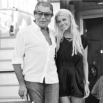Tara Reid Instagram – To my beloved old friend thank you so much for your kindness, wisdom, friendship and fashion you will always be like a father to me miss you forever rest in paradise @roberto_cavalli 💜😇🙏✨💫🕊️