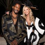 Tara Reid Instagram - More photos from the #zodiacball #cosffoundation x @balmain #tarareid @djruckusofficial @n8productions26 💄 by @matthewpaulmurray #Charity ##Foundation #fashion #LA #BALMAIN Hair by @beautybykimberlynm Dress by @morfiumfashion Fascinator Hat @asanchezfashion Styled by @alekandsteph and @maisonpriveepr_la