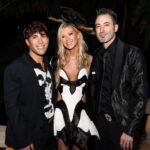 Tara Reid Instagram - More photos from the #zodiacball #cosffoundation x @balmain #tarareid @djruckusofficial @n8productions26 💄 by @matthewpaulmurray #Charity ##Foundation #fashion #LA #BALMAIN Hair by @beautybykimberlynm Dress by @morfiumfashion Fascinator Hat @asanchezfashion Styled by @alekandsteph and @maisonpriveepr_la