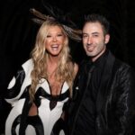 Tara Reid Instagram - More photos from the #zodiacball #cosffoundation x @balmain #tarareid @djruckusofficial @n8productions26 💄 by @matthewpaulmurray #Charity ##Foundation #fashion #LA #BALMAIN Hair by @beautybykimberlynm Dress by @morfiumfashion Fascinator Hat @asanchezfashion Styled by @alekandsteph and @maisonpriveepr_la