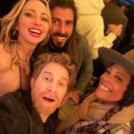 Tara Strong Instagram - Such a GREAT night celebrating @sethgreen happy birthday cutest 💜💜