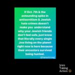 Tara Strong Instagram – Thank you @tarastrong for these words!!! All of this is true. The word “HUNTED” stood out to me because that’s exactly what is happening in Israel now too. The thought of our ancestors being hunted by the Nazis and now Hamas with their savagery on and since 10/7 is just heartbreaking. When will it end? We are strong and resilient people, who will overcome this hate and violence. Just like we always do. The hunting of our people needs to end NOW!!! #EndHamas #EndJewHatredNow #BringTheHostagesHome #amisraelchai