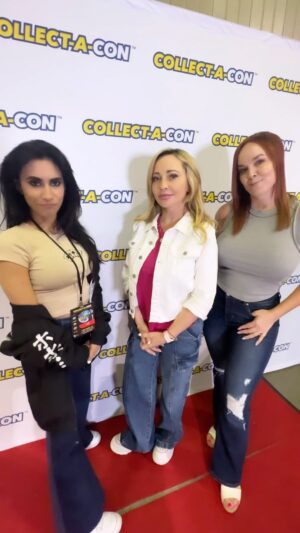 Tara Strong Instagram - #voicechicks @cristinavox @ericaschroederva @collect_a_con #ladybug #luffy #raven