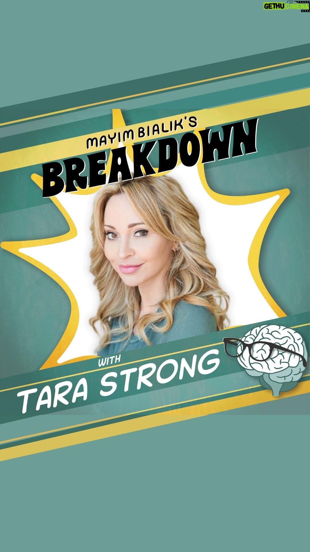 Tara Strong Instagram - You’ve heard her voice! FAMOUS voice actor Tara Strong (@TaraStrong) opens up about her struggles with body image, why she believes magic is real , her manifestation process for attracting positivity , her connection to non-human beings and star planets , and what she thinks we can all learn from cartoons. In this magical episode, Tara also reveals the secrets behind creating some of the most iconic characters in animation! (POWER PUFF GIRLS’ “Bubbles” , THE FAIRLY ODD PARENTS’ “Timmy Turner” , “Harley Quinn”....and MANY more!) From discovering her voice acting gift at an early age to discussing her favorite roles, we explore Tara’s unique connection with “the characters that live in her head”, her advice for aspiring voice actors, and her insights into the power of positivity and resilience. PLUS Mayim discusses her own animated voiceover acting career, the “emotional freedom” technique, and how tapping acupressure points can help you through stressful situations. Discover the science behind manifestation, self-fulfilling prophecies, the laws of attraction, and the ties between resilience and positive thinking. Who is your favorite Tara Strong character?? Let us know down below! Tune in to MBB today ▶️ link in our bio 🧠💥#bialikbreakdown #MentalHealthAwarenessMonth #mayimbialik #mentalhealthpodcast #mindfulnesspodcast#mentalwellnesspodcast #mentalhealthawareness#mentalhealthmatters #mentalhealthjourney #endthestigma