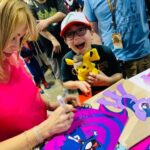 Tara Strong Instagram - #ConKids 🩷💜🩵