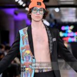 Tara Strong Instagram – My kid @adenjstrong modeling @lafw @artheartsfashion for the brilliant & joyous @tavi.art_ 💜🧡💜🩷🩵🧡💜🩷