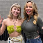 Tara Strong Instagram – Before & after doing the #Bubbles voice for @auroramusic