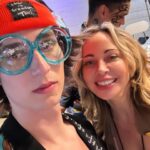 Tara Strong Instagram – My kid @adenjstrong modeling @lafw @artheartsfashion for the brilliant & joyous @tavi.art_ 💜🧡💜🩷🩵🧡💜🩷