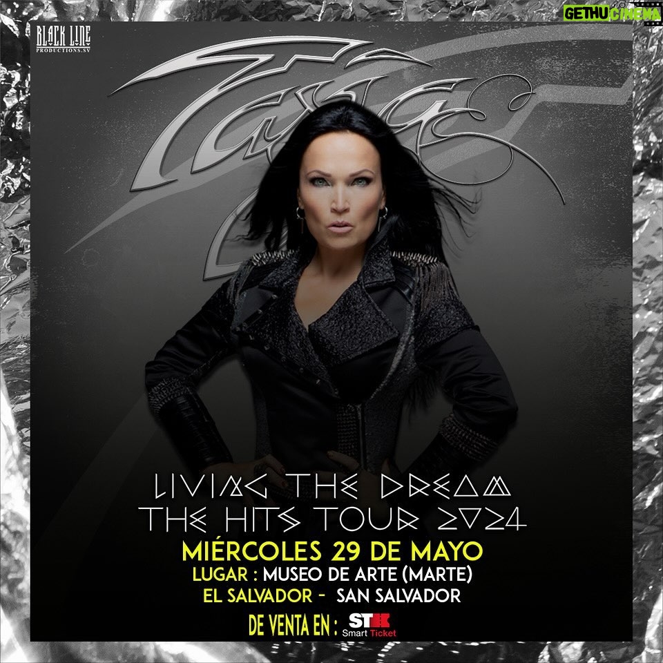 Tarja Turunen Instagram - Costa Rica and El Salvador! Two more date have just been added to the Living The Dream - The Hits Tour 2024 in May. See you there! 28.05.24 Costa Rica, San José - Pepper Club 29.05.25 El Salvador, San Salvador - Museo De Arte (Marte) Tickets link in stories, highlights and bio!