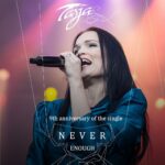 Tarja Turunen Instagram – Today marks the 9th anniversary of the single “Never Enough- Live“, a single part of the bonus content of Tarja’s album “Luna Park Ride.” 📀

The single “Never Enough” was a recording of the performance that Tarja did alongside the musicians @alexscholpp , @kevinchown , @christiankretschmar , @maxliljaofficial , @miketerrana during the Summerbreeze Festival 2014. 🇩🇪