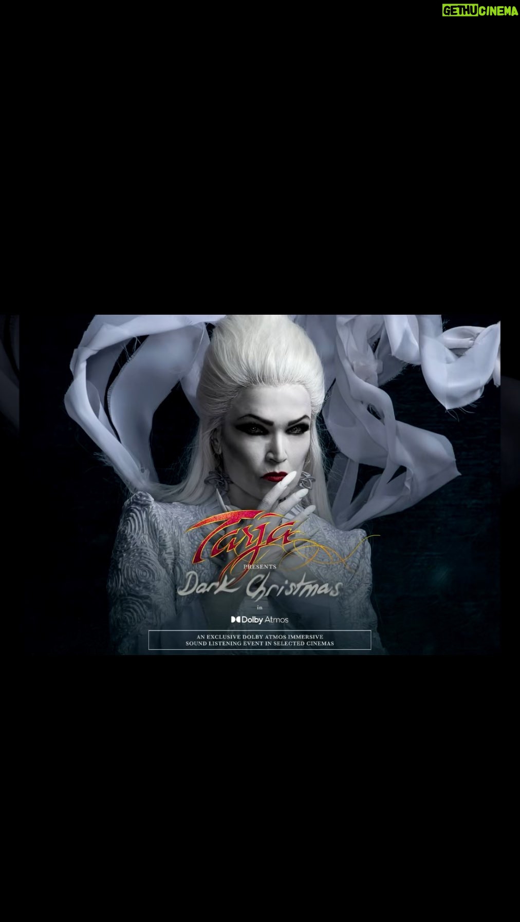 Tarja Turunen Instagram - Dark Christmas Cinema Screening - new date! If you live in Argentina and missed the first screening, don’t miss out this December 18th, last time before Christmas! Enjoy of the first ever Christmas album to be presented in DOLBY ATMOS in selected cinemas. Get ready to be immersed in a world of unparalleled sound quality as Tarja brings you the ultimate Dark Christmas experience with Dolby Atmos! Brace yourself for a mind-blowing adventure that will transport you into the heart of Christmas. With Dolby Atmos, every music note will come to life in a way that will leave you spellbound. The 12 album songs are made available with an immersive DOLBY ATMOS audio mix specially conceived for the ultimate album listening in selected cinemas prepared for that extent. With enchanting and captivating renditions of well-known Christmas tunes, such as Wham!’s “Last Christmas”, Mariah Carey’s “All I Want For Christmas Is You”, Paul McCartney’s “Wonderful Christmastime”; classics such as “Jingle Bells”, “Frosty The Snowman” ”White Christmas”, “Jingle Bell Rocks” and “Rudolph The Red-Nosed Reindeer”, as well as Tarja’s brand new original song “Dark Christmas” and the beloved “The First Noel”, “Holy Night” and “Angels We Have Heard on High” it’s the perfect album for those who want to embrace the holiday spirit while exploring a more mysterious side of the season. The new Dark Christmas Cinema Screening dates are: December 18th, 2023 at 19:00 in: Cinépolis Recoleta, Buenos Aires, Argentina Cinépolis Pilar, Buenos Aires, Argentina Cinépolis Neuquén, Neuquén, Argentina December 18th, 2023 at 18:50 in: Cinema La Plata, Buenos Aires, Argentina December 18th, 2023 at 17:00 in: Paseo Aldrey, Mar Del Plata, Buenos Aires, Argentina