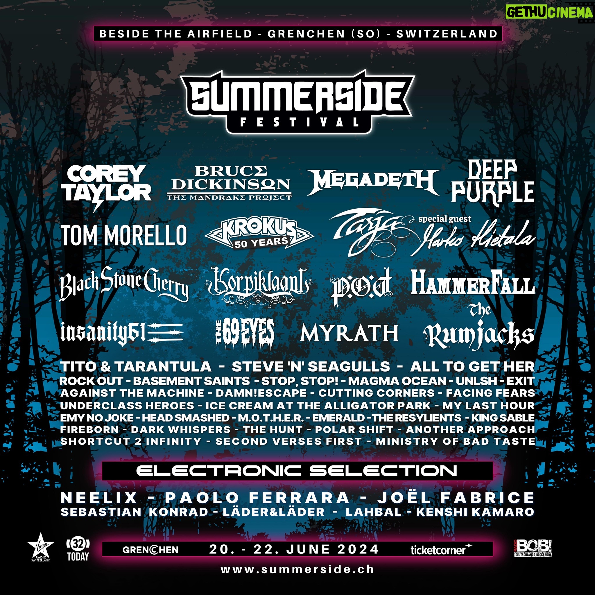 Tarja Turunen Instagram - π₯ Summer will be legendary! With over 50 acts, the Summerside Festival is entering itβs second round! ππ€ π Get your tickets now: https://www.summerside.ch/tickets #SummersideFestival #Grenchen