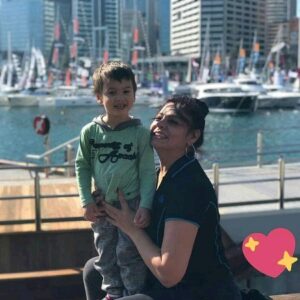 Tatiana Merino Instagram - Cuando basti llegó a Australia con 3 añitos , ahora tiene 8 años y yo ahora tengo dos nietos.  Basti y Lunita. 
La vida es bella 💕