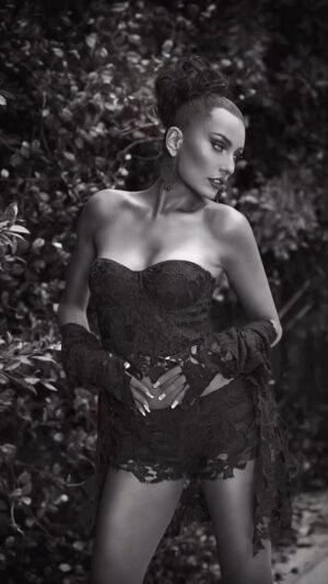 Tatiana Neva Instagram - Life is not black and white… throw some color in ….. 

Photography by @sergionecoechea 

#tatiananeva #model #actress #actionactress #fashionmodel  #editorial #b&wphotography