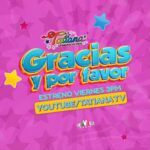 Tatiana Instagram - Este viernes 3 PM el estreno del video de "Gracias y Por favor" en mi canal de Youtube!