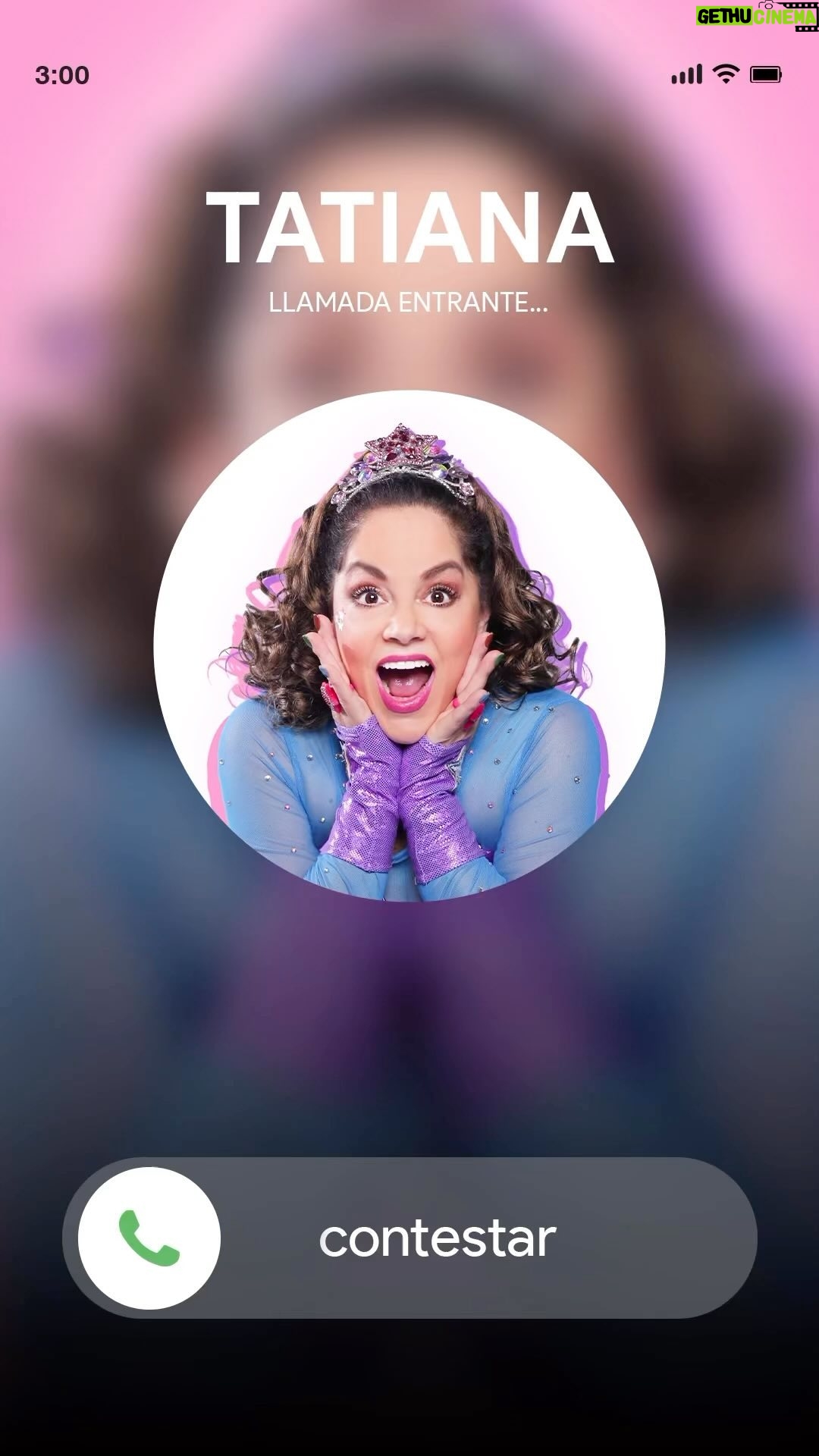 Tatiana Instagram - Alguien te está llamando… 👀📞✨💖🌈 ¡Nos vemos el 27 de abril tatifans!
