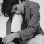 Tatiana Maslany Instagram - sad boy suit boy shot by the UNBELIEVABLE @catielaffoon (hairs by my love @creightonbowman, face by @kimbermakeup & style by @tarzinichols)